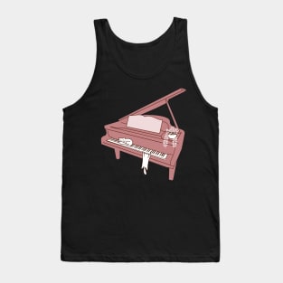 Piano and cats Tank Top